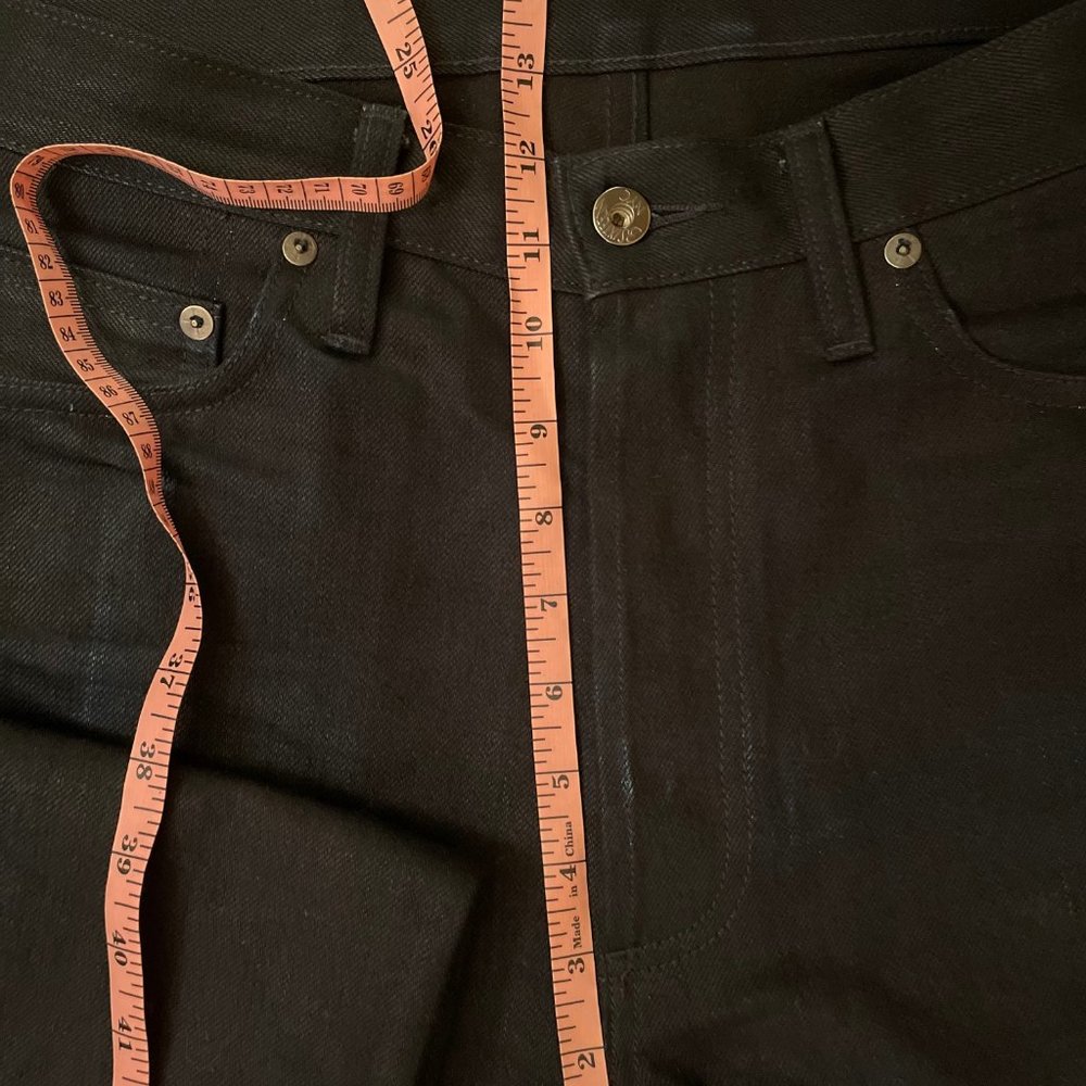 3Sixteen CT-120X Classic Tapered Shadow Selvedge - Picture 11 of 11